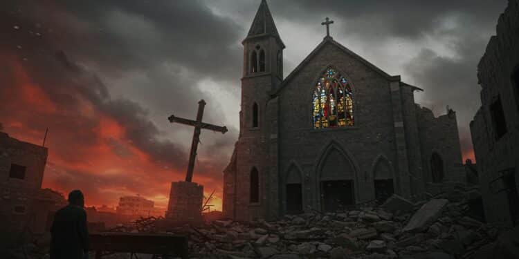 Gaza : Le Vatican Dénonce la Frappe sur une Église - Viral Mag Le Vatican condamne la frappe israélienne sur une église à Gaza marquant un tournant diplomatique Découvrez les réactions et implications de cet événement   Viral Mag