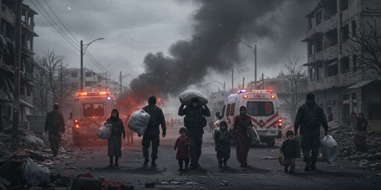 Gaza : Nouvelle Offensive et Crise Humanitaire - Viral Mag Israël intensifie son offensive à Gaza tandis que 25 pays exigent un cessez le feu La crise humanitaire saggrave menaçant des millions de vies   Viral Mag