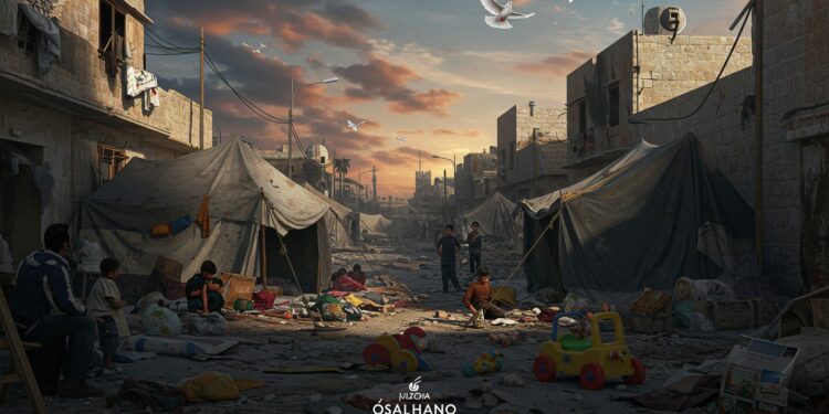 Gaza : Otages et Frappes, un Conflit sans Fin - Viral Mag Le conflit à Gaza sintensifie frappes israéliennes otages retenus crise humanitaire Découvrez les enjeux et les voix des familles Que réserve lavenir Viral Mag