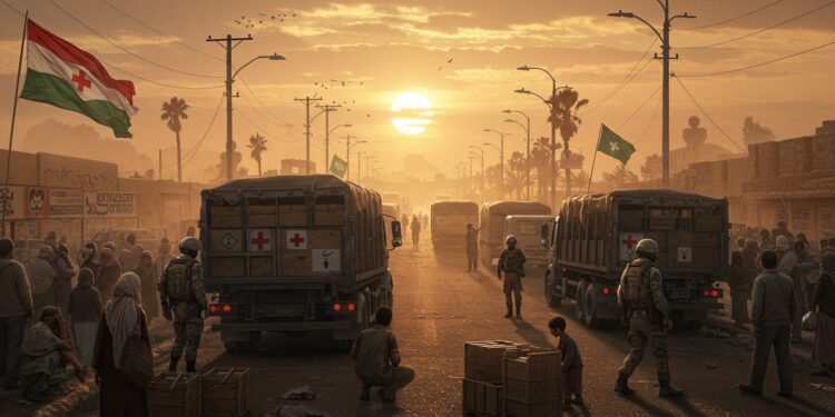 Gaza: Une Aide Humanitaire Controversée Persiste - Viral Mag Laide humanitaire à Gaza soutenue par Israël suscite débats et violences Découvrez les enjeux et controverses autour de cette initiative Viral Mag