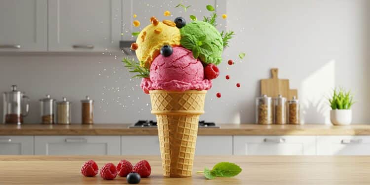 Glaces Sans Colorants Artificiels : Une Révolution Alimentaire - Viral Mag Les fabricants de glaces aux USA sengagent à bannir les colorants artificiels dici 2028 Découvrez limpact de cette décision et les enjeux pour la santé Viral Mag