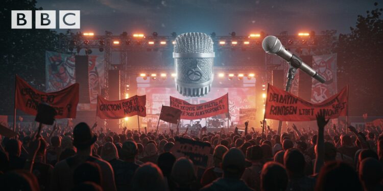 La BBC suspend la diffusion en direct de concerts à risque après des propos controversés à Glastonbury Découvrez les détails et implications   Viral Mag