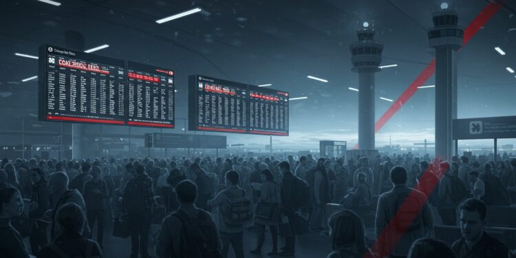 Grève Aérienne : Chaos dans les Cieux Français - Viral Mag Grève des contrôleurs aériens en France 1 500 vols annulés 300 000 passagers touchés Découvrez limpact sur les vacances dété et les revendications syndicales Viral Mag