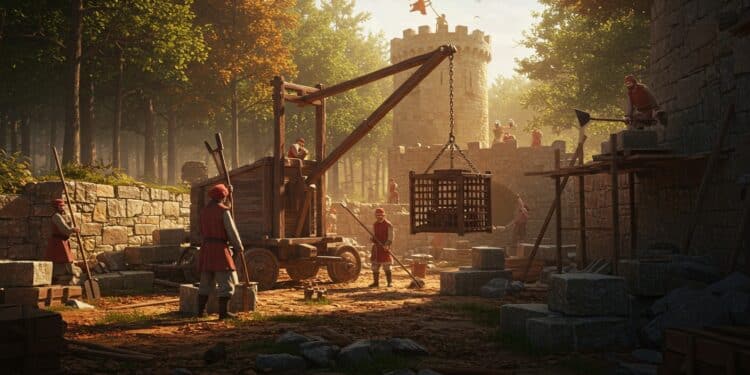 Un château fort bâti avec des techniques du XIIIe siècle à Guédelon un projet unique mêlant patrimoine écologie et savoir faire ancestral   Viral Mag