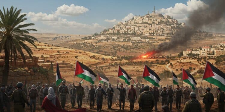 Heurts En Cisjordanie : La Lutte Pour La Terre - Viral Mag Des heurts éclatent en Cisjordanie lors dune marche contre un avant poste de colons Découvrez les tensions et les enjeux de ce conflit territorial Viral Mag