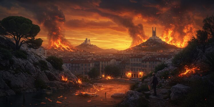 Un incendie ravage Marseille mais un bassin de poissons rouges sauve une maison Découvrez lhistoire émouvante de Dominique et sa lutte contre les flammes   Viral Mag