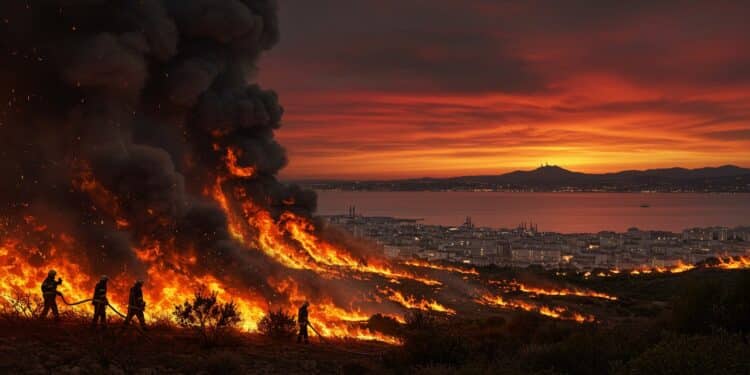 Des incendies ravagent le Sud de la France atteignant Marseille Évacuations dégâts et mobilisation massive des pompiers face à un été à haut risque   Viral Mag