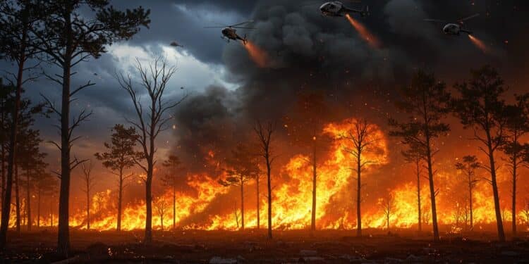 Incendies en Turquie : Izmir et Antalya Menacées - Viral Mag Incendies dévastateurs à Izmir et Antalya attisés par des vents violents Évacuations massives autoroutes fermées la Turquie lutte contre les flammes Viral Mag