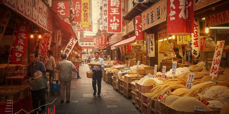 Inflation Japonaise : Le Riz Fait Flamber les Prix - Viral Mag Linflation au Japon ralentit en juin mais le prix du riz double pesant sur le gouvernement avant des élections cruciales Quels impacts pour léconomie    Viral Mag