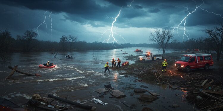 Inondations au Texas : Bilan Revu et Drames Persistants - Viral Mag Les inondations au Texas révèlent un bilan humain tragique Découvrez les derniers chiffres les recherches en cours et les impacts dévastateurs Viral Mag