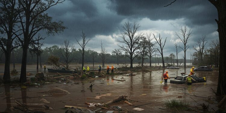 Les inondations au Texas laissent des familles dans langoisse Découvrez les efforts des proches et secouristes pour retrouver les disparus dont Joyce Bandon   Viral Mag