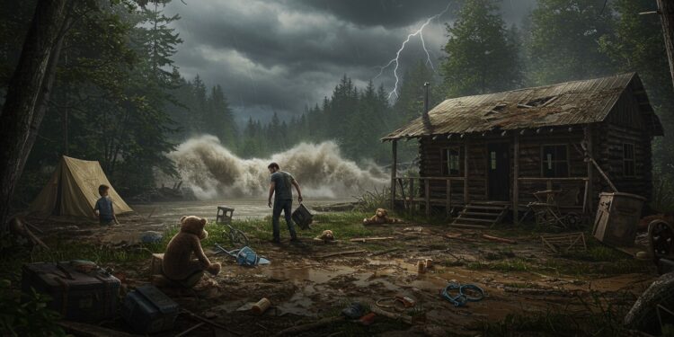 Inondations au Texas : Un Père Cherche Sa Fille Disparue - Viral Mag Un père cherche sa fille dans les décombres du Camp Mystic après les inondations dévastatrices au Texas Espoir et désolation dans une tragédie sans précédent Viral Mag