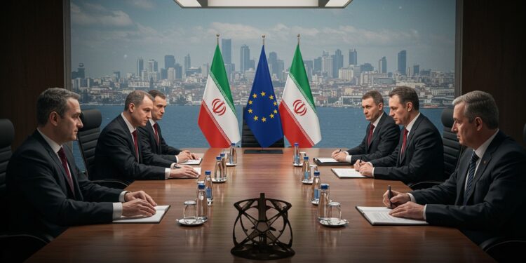 Iran-UE : Négociations Nucléaires à Istanbul - Viral Mag Les pourparlers nucléaires entre lIran et lUE reprennent à Istanbul Les tensions montent avec la menace de sanctions Décryptage dun enjeu géopolitique crucial   Viral Mag