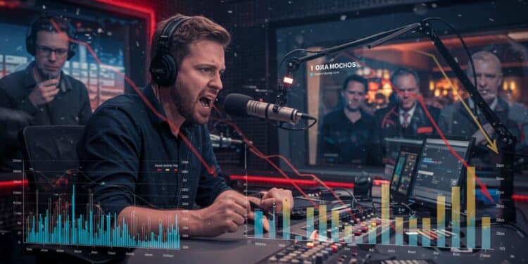 Julien Courbet revient sur sa défaite face à Nagui en audience radio dévoile ses stratégies pour reconquérir la première place et défie Pascal Praud   Viral Mag