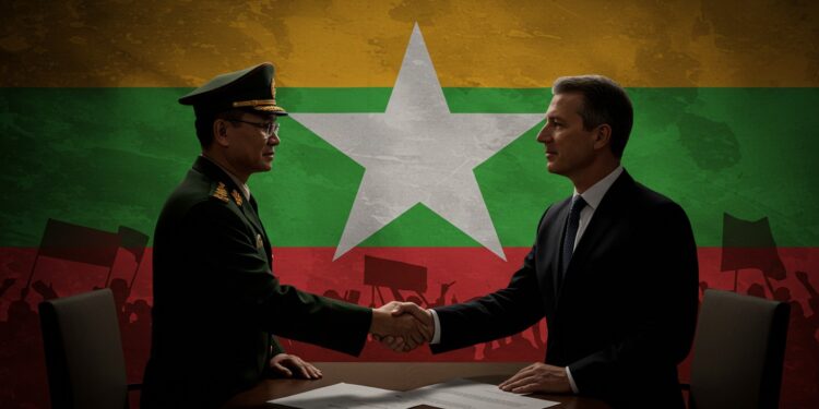 La junte birmane remercie Trump pour sa lettre sur les droits de douane marquant une reconnaissance implicite Découvrez les implications de ce geste diplomatique   Viral Mag