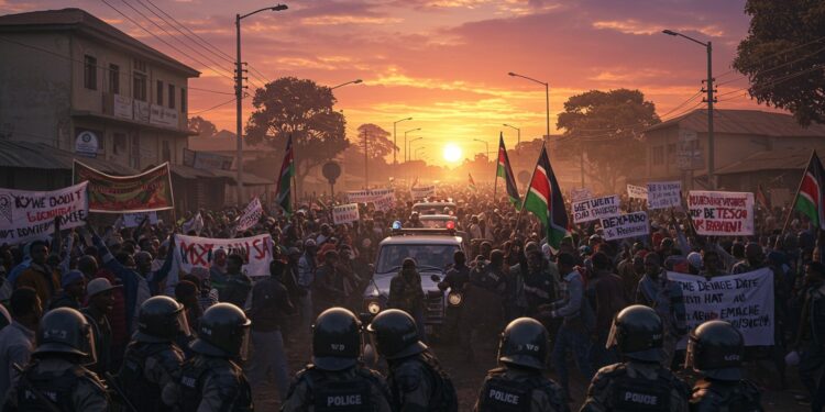 37 personnes arrêtées au Kenya pour terrorisme lors des manifestations du 25 juin Que se passe t il dans ce mouvement citoyen  Découvrez les détails   Viral Mag