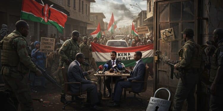 Kenya : Violences et Crise des Droits Humains - Viral Mag Un gang armé attaque la Commission des droits humains au Kenya avant la Journée Saba Saba dans un contexte de tensions et de manifestations Découvrez les détails Viral Mag