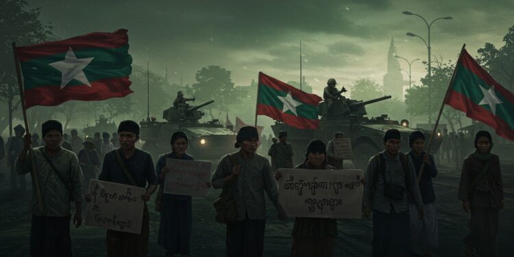 La levée des sanctions américaines contre les alliés de la junte birmane suscite lindignation Quelles conséquences pour la Birmanie  Découvrez lanalyse   Viral Mag