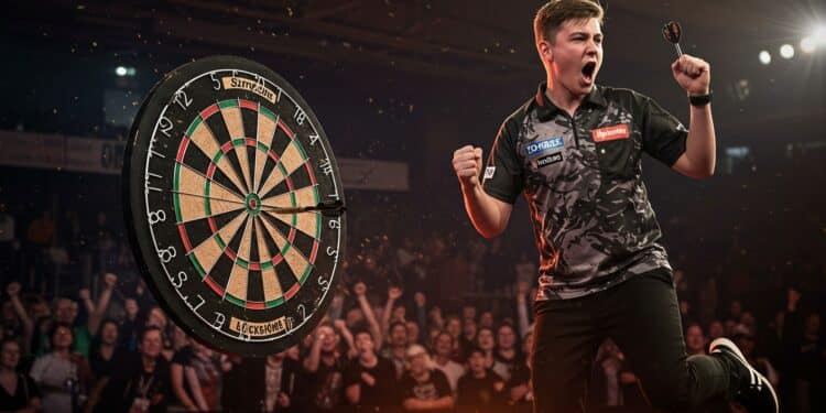 Luke Littler : Le Nine-Darter Qui Électrise Les Fléchettes - Viral Mag Luke Littler signe un nine darter historique face à Josh Rock au World Matchplay Découvrez ce moment légendaire et son impact sur les fléchettes   Viral Mag