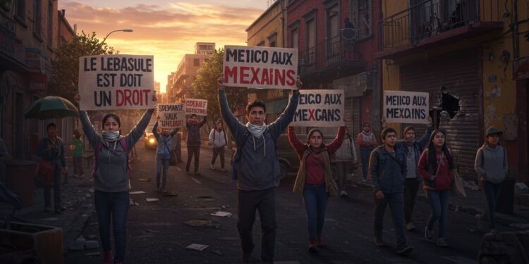 À Mexico des centaines de personnes protestent contre la hausse des loyers due à larrivée détrangers Découvrez les tensions et enjeux de la gentrification   Viral Mag