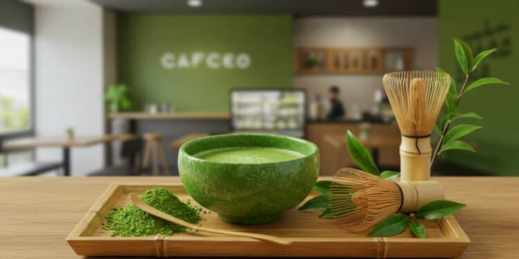 Matcha : L’Or Vert Japonais Conquiert le Monde - Viral Mag Le matcha thé vert japonais explose en popularité mondiale mais sa production artisanale peine à suivre Découvrez ce phénomène et ses défis Viral Mag