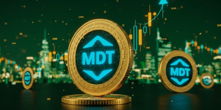 MDT en Hausse de 170% : La Rallye Va-t-elle Durer ? - Viral Mag MDT explose de 170 en 24h grâce à RewardMe 20 Peut il maintenir cette dynamique haussière  Analyse technique et perspectives   Viral Mag