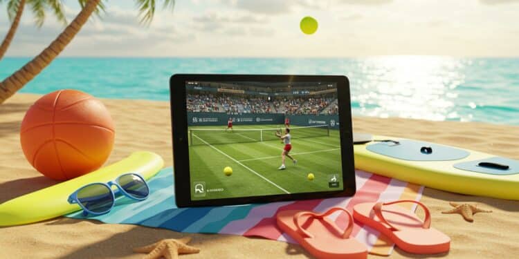 Ne manquez aucun match en voyage  Découvrez les meilleures tablettes tactiles pour un streaming sportif fluide même à la plage ou en camping   Viral Mag