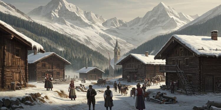 Découvrez les Alpes dantan à travers des archives uniques  vie montagnarde traditions et défis dun siècle passé Une fresque captivante   Viral Mag