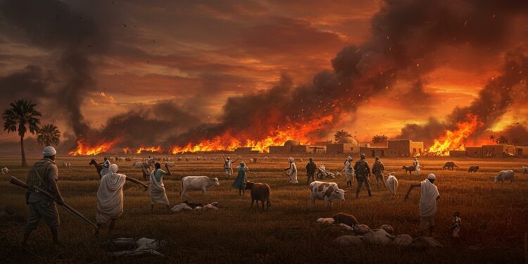 Des milices éthiopiennes pillent trois villages au Soudan menaçant la sécurité alimentaire dans une région en crise Découvrez les détails de ce conflit frontalier   Viral Mag