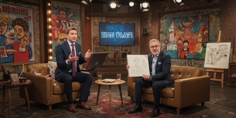 Nagui et l’Humour : Un Échange Mémorable en Direct - Viral Mag Nagui charme avec son humour lors dun échange avec un candidat illustrateur Découvrez ce moment télévisuel unique marqué par la spontanéité et la complicité   Viral Mag