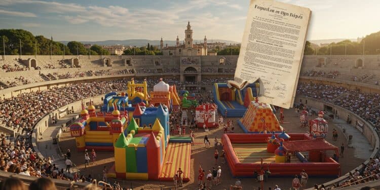 Nagui Poursuit Arles pour Parasitisme : Le Clash d’un Spectacle - Viral Mag Nagui accuse les arènes dArles de parasitisme pour un spectacle jugé trop proche dIntervilles Découvrez les détails de ce conflit judiciaire   Viral Mag