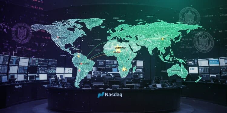 Nasdaq Grimpe : Accord Commercial et Emploi en Vue - Viral Mag Le Nasdaq bondit grâce à un nouvel accord commercial et des données emploi faibles renforçant les espoirs de baisse des taux de la Fed Découvrez pourquoi Viral Mag