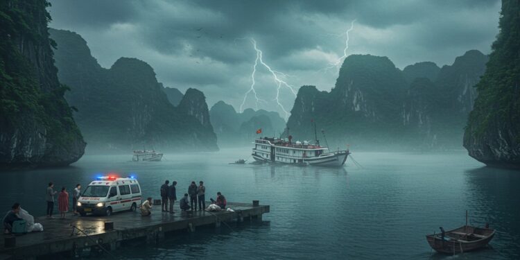 Naufrage à Halong : Drame et Attente Déchirante - Viral Mag Le naufrage dun bateau à la baie dHalong laisse des familles dans langoisse Découvrez les témoignages émouvants et les détails de cette tragédie   Viral Mag