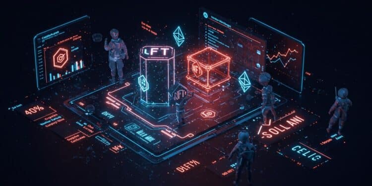 NFT : Explosion des Ventes, CryptoPunks en Tête - Viral Mag Les ventes de NFT bondissent de 40  à 221 M$ avec CryptoPunks en hausse de 590  Découvrez les tendances et chiffres clés du marché    Viral Mag