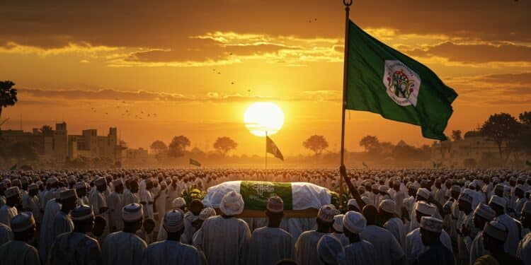 Le Nigeria honore Muhammadu Buhari ancien président avec un deuil national et des funérailles à Daura Découvrez son héritage et lémotion dans son fief   Viral Mag