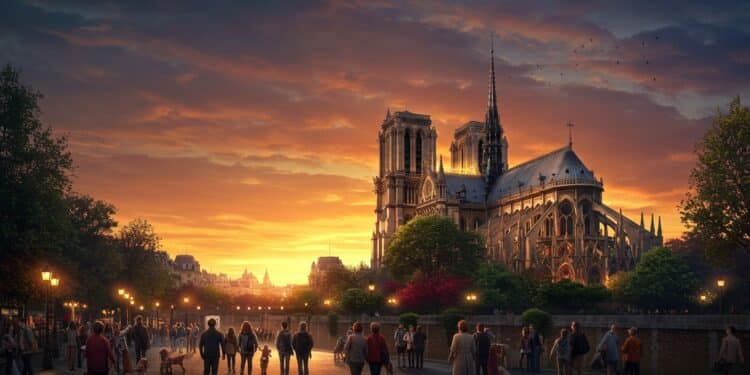 Notre Dame de Paris attire 6 millions de visiteurs depuis sa réouverture en 2024 dépassant les plus grands monuments français Découvrez ce phénomène   Viral Mag