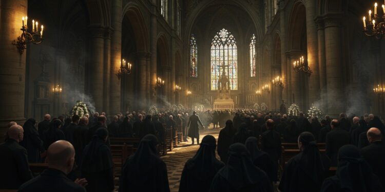 Obsèques de Thierry Ardisson : Un Adieu Émouvant - Viral Mag Revivez les obsèques de Thierry Ardisson un hommage vibrant à lhomme en noir marqué par lémotion dArthur et une mise en scène unique Viral Mag