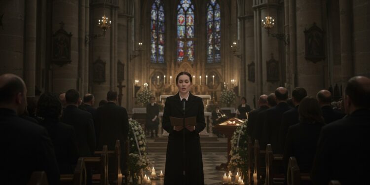 Hommage vibrant à Thierry Ardisson  découvrez le discours poignant dAudrey Crespo Mara lors de ses obsèques mêlant humour et émotion   Viral Mag