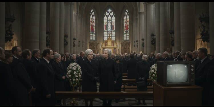 Audrey Crespo Mara émeut lors des obsèques de Thierry Ardisson avec un geste fort et un discours poignant Découvrez les détails de cette cérémonie unique   Viral Mag