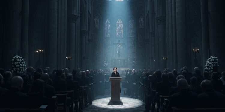 Audrey Crespo Mara rend un hommage vibrant et sans filtre à Thierry Ardisson lors de ses obsèques mêlant amour et vérités crues   Viral Mag