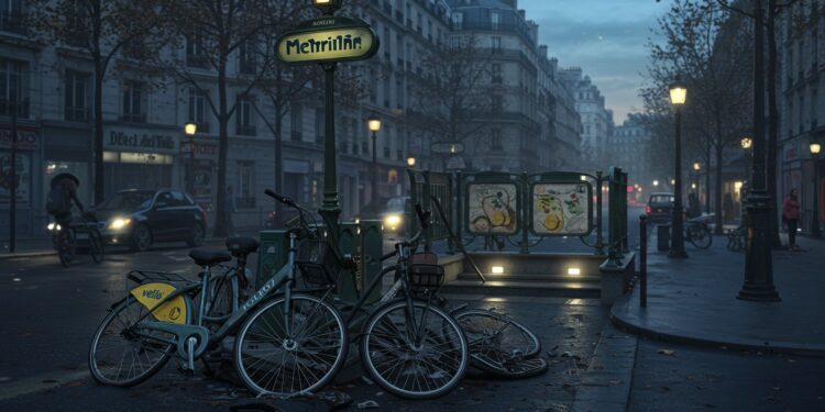 Paris : 640 Vélib’ Disparaissent Chaque Semaine - Viral Mag 640 Vélib disparaissent chaque semaine à Paris un record de vandalisme Découvrez les causes impacts et solutions envisagées pour ce fléau urbain Viral Mag