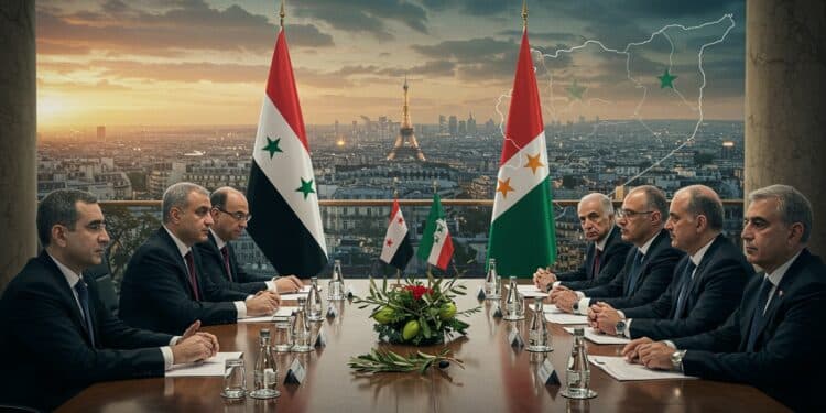 Paris Accueille les Négociations Syrie-Kurdes - Viral Mag Paris va réunir Damas et les Kurdes pour des pourparlers cruciaux sur lintégration kurde en Syrie Découvrez les enjeux dune réconciliation nationale   Viral Mag