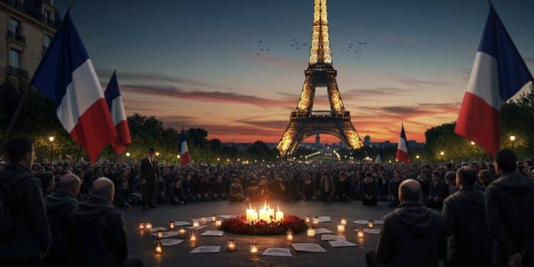 Paris Prépare une Cérémonie pour les 10 Ans du 13 Novembre - Viral Mag Paris commémore les 10 ans des attentats du 13 novembre 2015 avec une cérémonie solennelle dirigée par Thierry Reboul mêlant mémoire et unité républicaine   Viral Mag