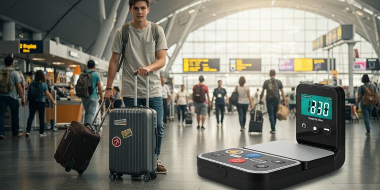 Pèse-Bagage : Voyagez Léger Sans Frais Surprise - Viral Mag Évitez les frais dexcédent avec un pèse bagage compact et abordable Découvrez comment voyager sereinement grâce à cet accessoire malin à moins de 10€   Viral Mag