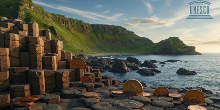 Pièces Rouillées : Menace sur la Chaussée des Géants - Viral Mag Les pièces laissées par les touristes endommagent la Chaussée des Géants site UNESCO en Irlande du Nord Découvrez les impacts et solutions pour préserver ce trésor naturel Viral Mag