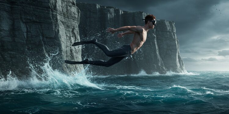 Le plongeon de la mort dépasse t il 100 kmh  Découvrez les secrets de ce sport extrême ses dangers et les techniques des pros pour défier la gravité   Viral Mag