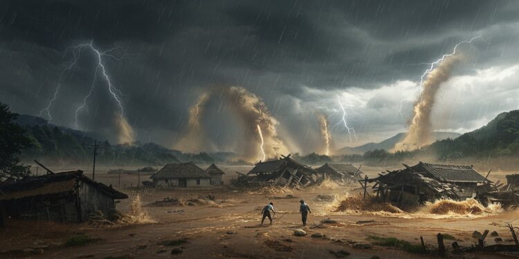 Pluies Torrentielles en Corée du Sud : 17 Morts, Drame en Cours - Viral Mag Pluies torrentielles en Corée du Sud 17 morts 11 disparus Les déluges records frappent aggravés par le changement climatique Détails du drame Viral Mag