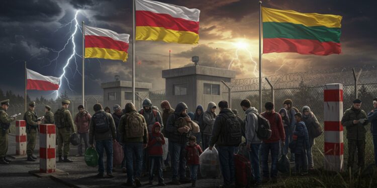 La Pologne rétablit des contrôles aux frontières avec lAllemagne et la Lituanie pour lutter contre limmigration illégale suscitant débats et tensions   Viral Mag