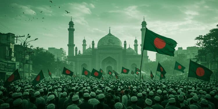Rassemblement Islamiste À Dacca : Un Retour En Force - Viral Mag Le Jamaat e Islami réunit des milliers à Dacca marquant son retour politique avant les élections de 2026 Découvrez les enjeux de ce mouvement Viral Mag