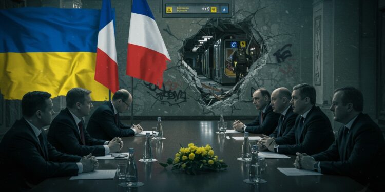 Rencontre à Kiev : La France Soutient l’Ukraine - Viral Mag La visite de Jean Noël Barrot à Kiev renforce le soutien français à lUkraine face aux frappes russes avec des discussions sur la défense et des projets industriels Viral Mag